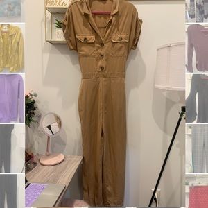 Beige jumpsuit
